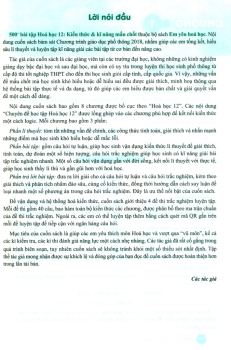500+ BÀI TẬP HÓA HỌC LỚP 12 - KIẾN THỨC VÀ KĨ NĂNG MẤU CHỐT (Theo chương trình GDPT mới)